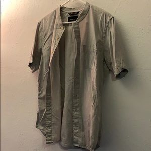 Wings and Horns Short Sleeved Button Down